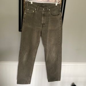 Men’s gap vintage jeans easy fit 36 x 34 - pale olive